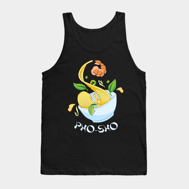 PHO-SHO Tank Top by martyboe